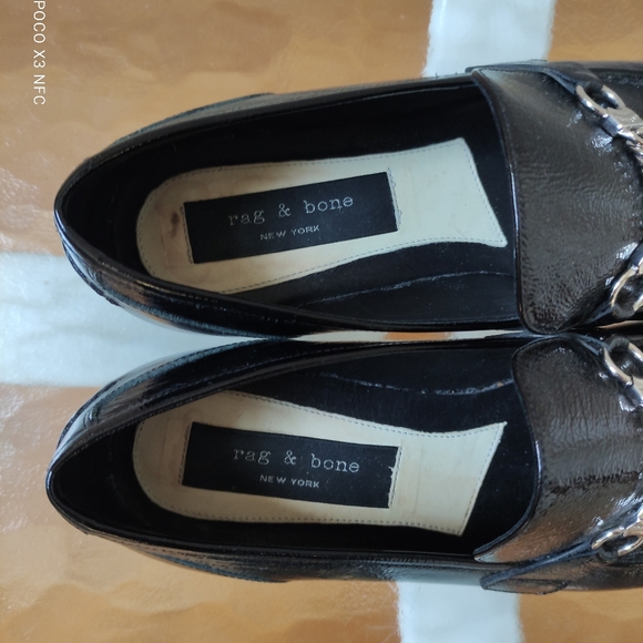 Rag & Bone Cooper Patent Chain Loafer39/8.5 - Picture 13 of 13